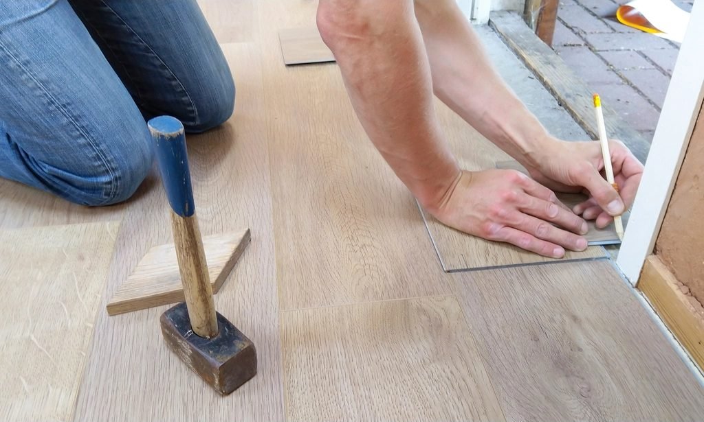 Home repair work in progress